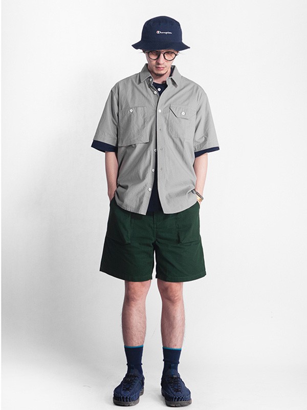 DAKYAM休闲装2022春夏季绿色短裤