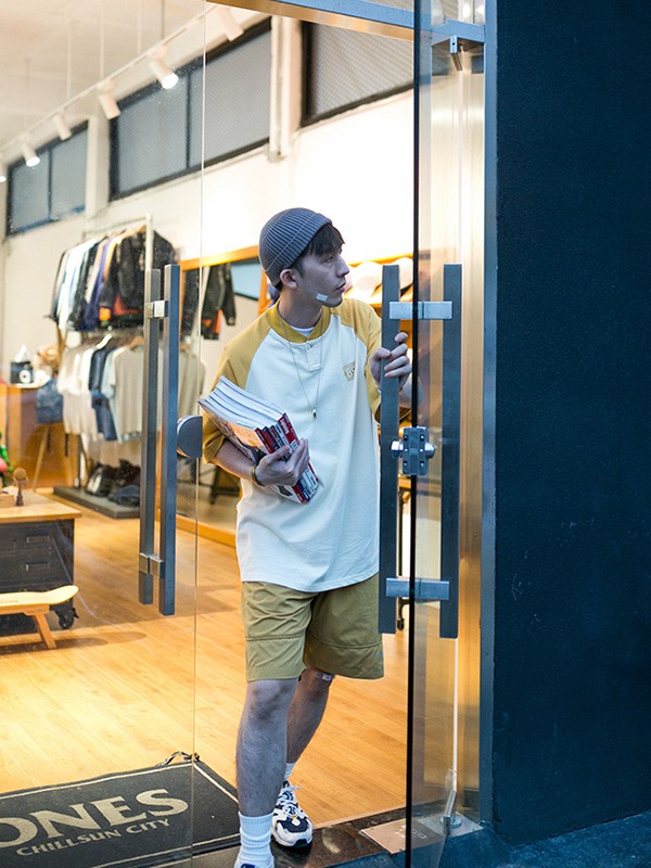 DAKYAM2022春夏季黄色短裤