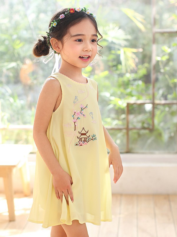 步步发现童装2022春夏季黄色T恤