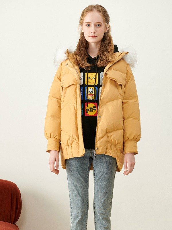 MJStyle女装2021秋冬季蓝色长裤