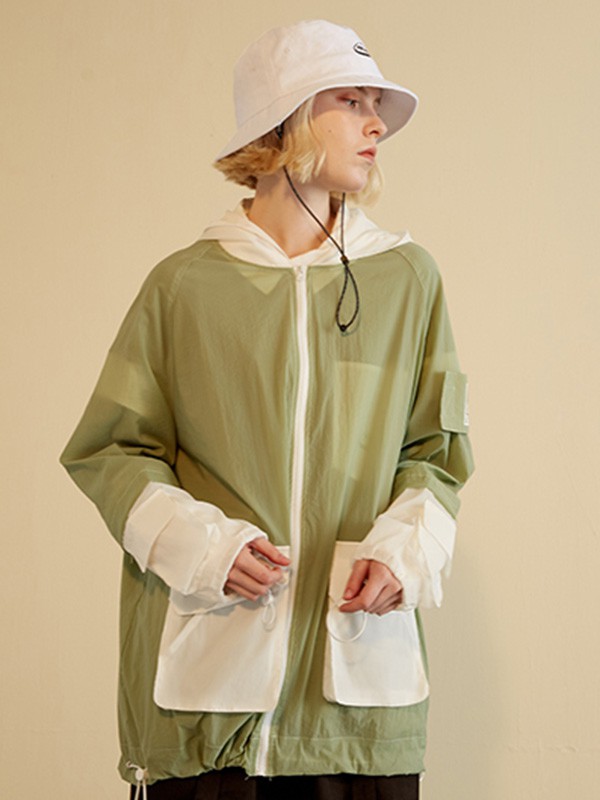 FRLMK2022春夏季抹茶绿外套