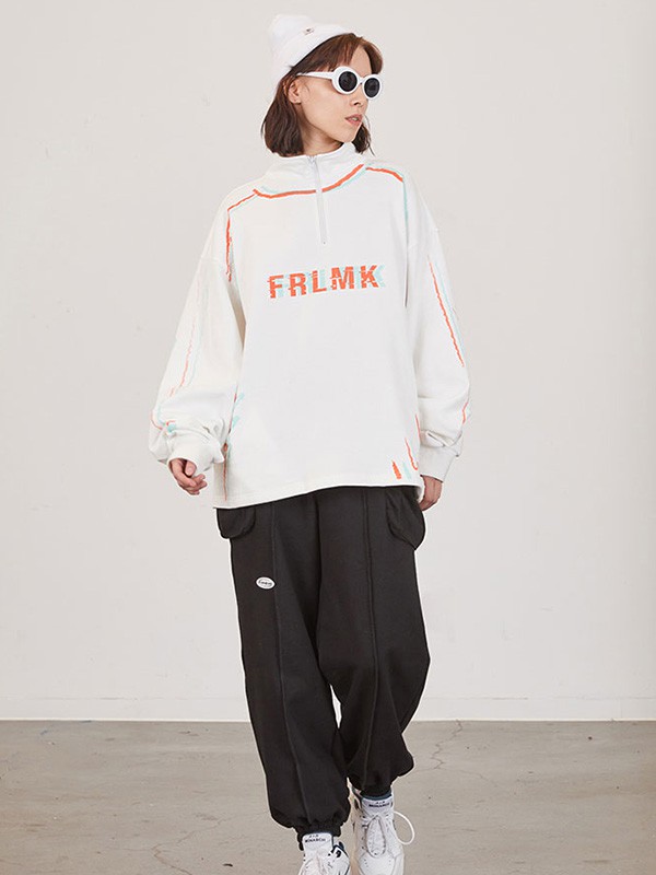 FRLMK2022春夏季白色卫衣