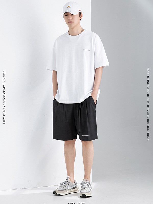 GRINCH1928男装2022春夏季白色T恤