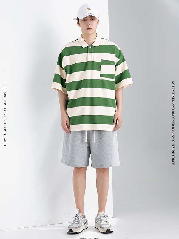 GRINCH1928男装2022春夏季白色T恤