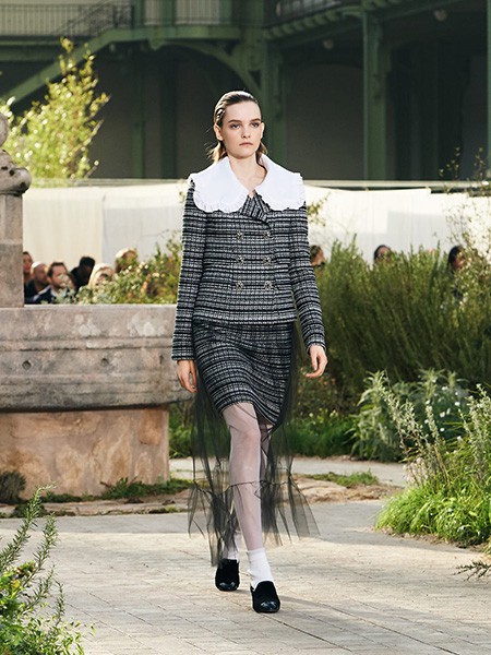 香奈儿女装2022春夏季黑色半身裙