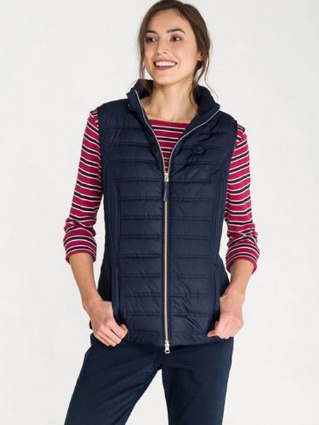 Olsen女装2021秋冬季黑色马夹