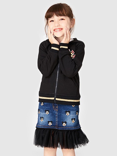  蒙娜丽莎2022春夏季黑色外套