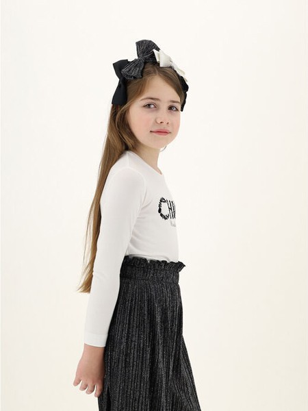  蒙娜丽莎2022春夏季白色T恤