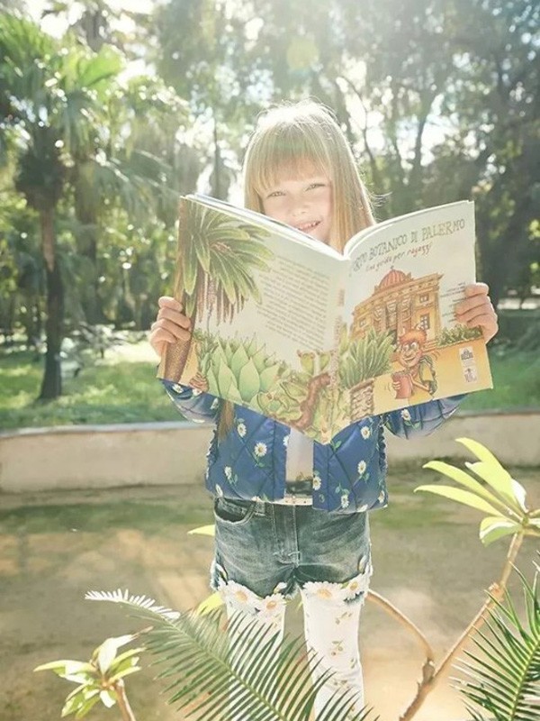  蒙娜丽莎2022春夏季蓝色衬衫