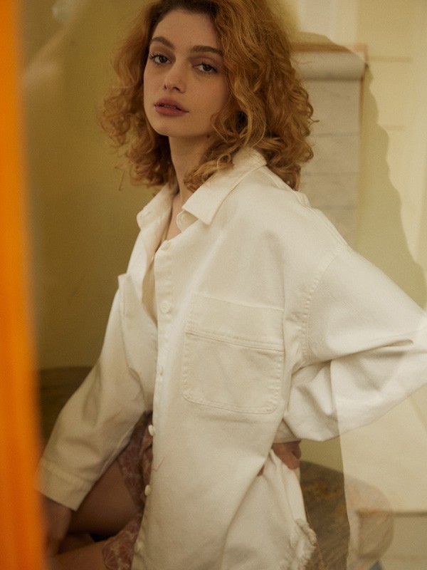 思忆说2022春夏季白色衬衫