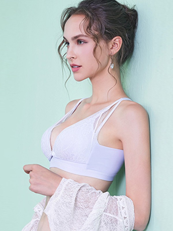柔美内衣2022春夏季白色时尚内衣