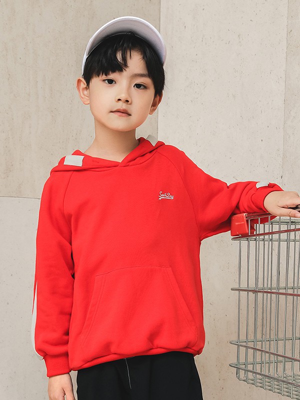 布衣草人2022春夏季红色T恤