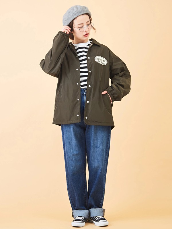 CUBESUGAR女装2021秋冬季藏蓝色阔腿裤