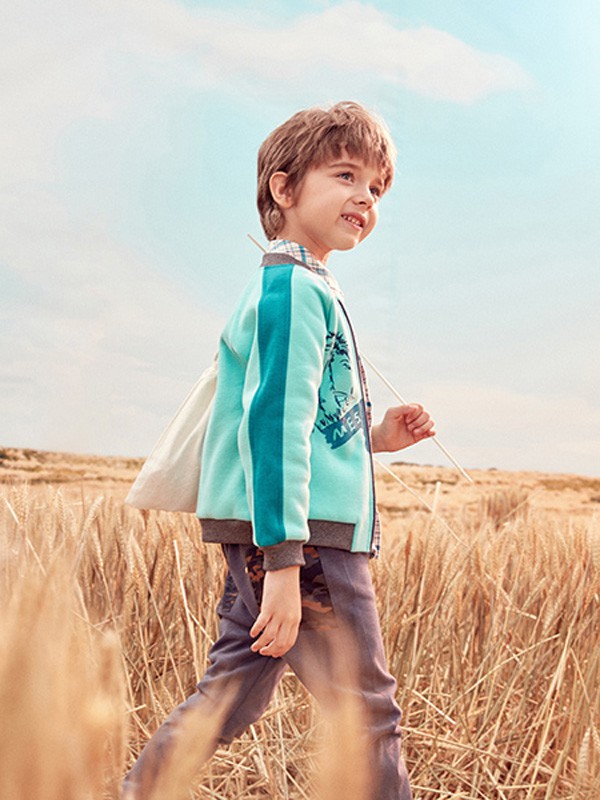 蒙蒙摩米童装2021秋冬季黑色长裤