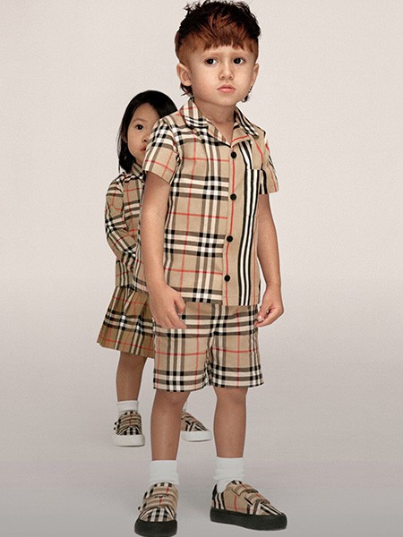 Burberry2021秋冬季卡其色衬衫