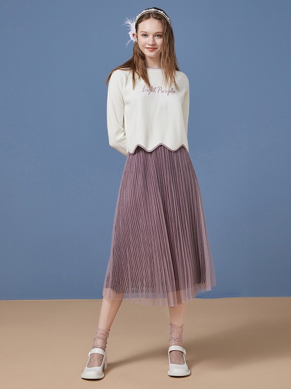 阿卡随心手艺2022秋冬季白色T恤