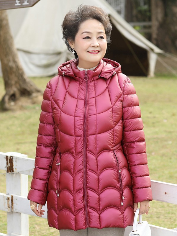 麦子熟了2021秋冬季粉色棉服