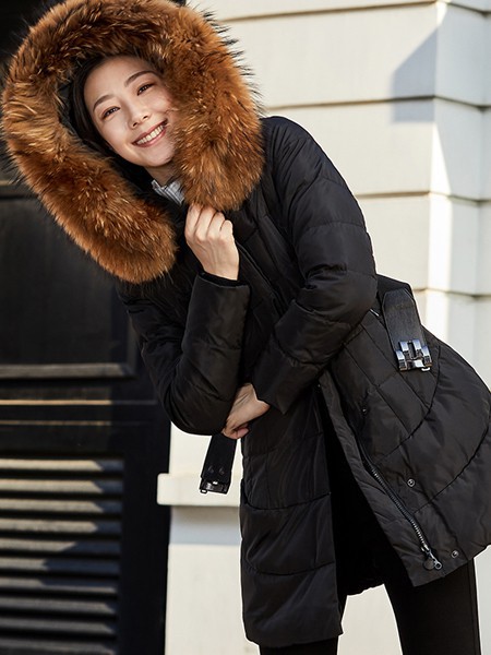凯慕狮羽绒服2022秋冬季黑色棉服