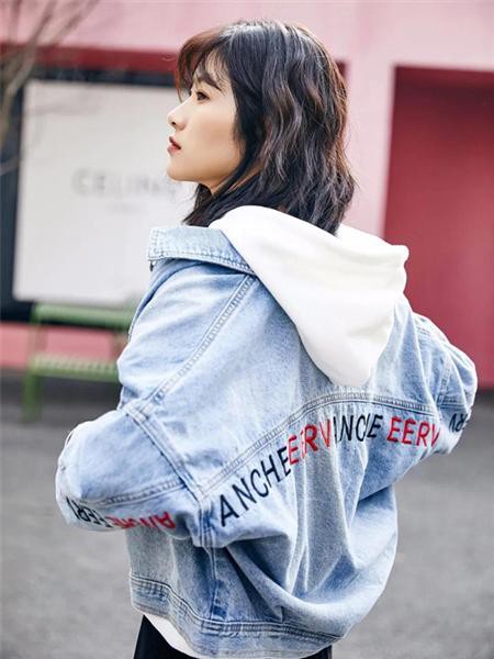 谜遇2022春夏季蓝色外套