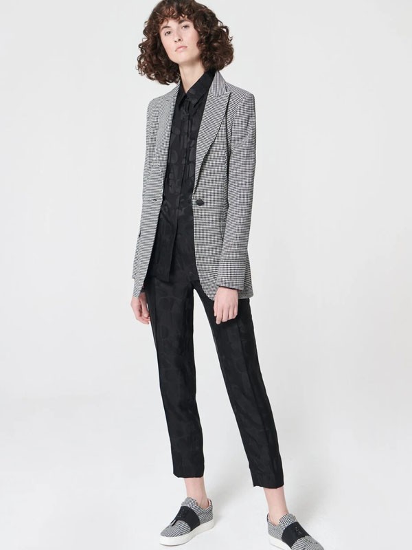 ESCADA女装2022秋冬季灰色西装