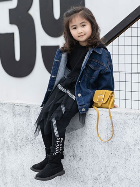 佐米熊2021秋冬季藏蓝色外套