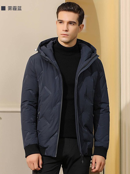 金盾2021秋冬季藏蓝色棉服