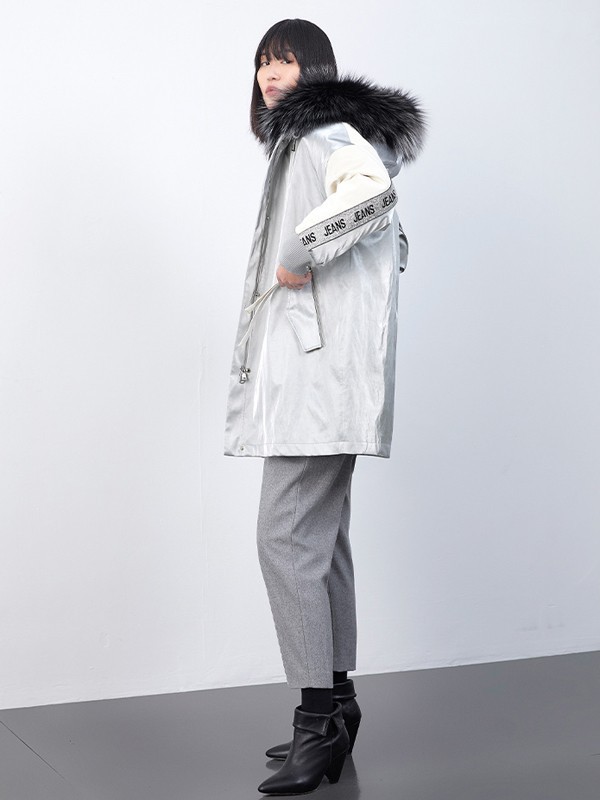 X2022秋冬季灰色长裤