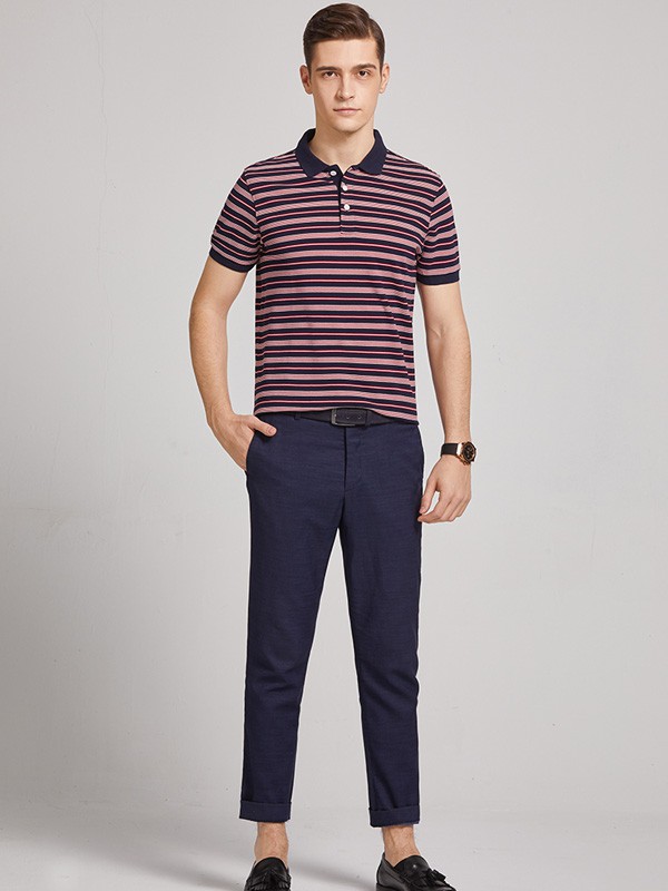 杉杉男装2022春夏季黑色长裤