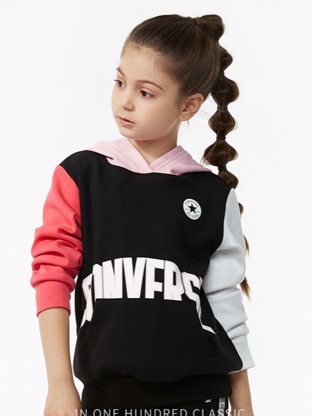 ROOKIE童装2021秋冬季拼色卫衣