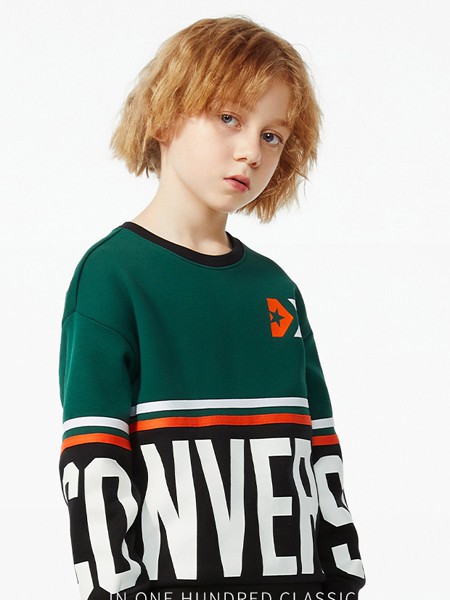 ROOKIE童装2021秋冬季蓝色T恤