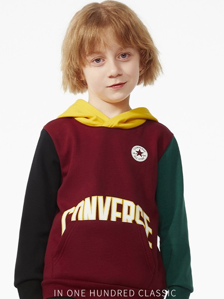 ROOKIE童装2021秋冬季拼色卫衣