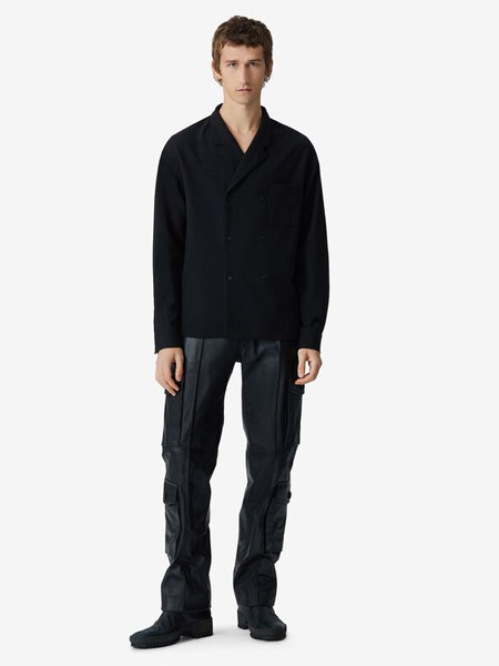 高田贤三休闲装2021秋冬季黑色衬衫
