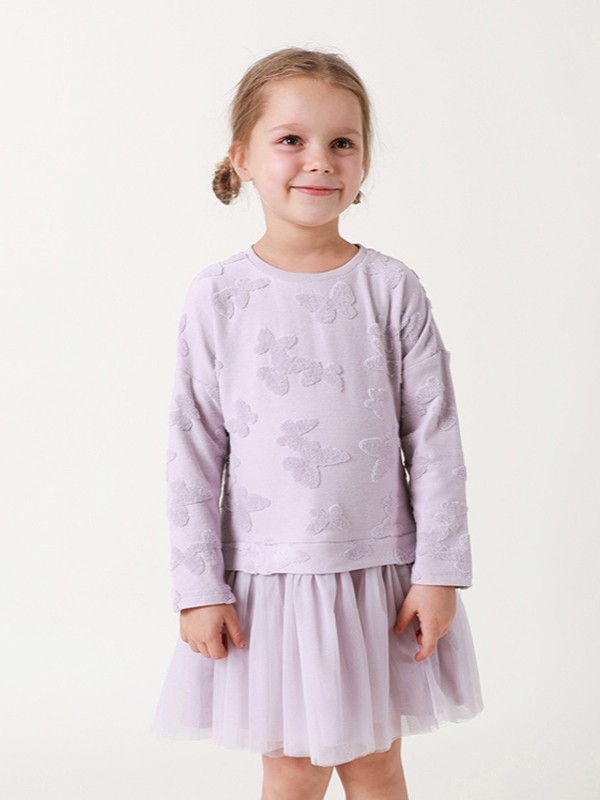 马克珍妮2021秋冬季紫色T恤