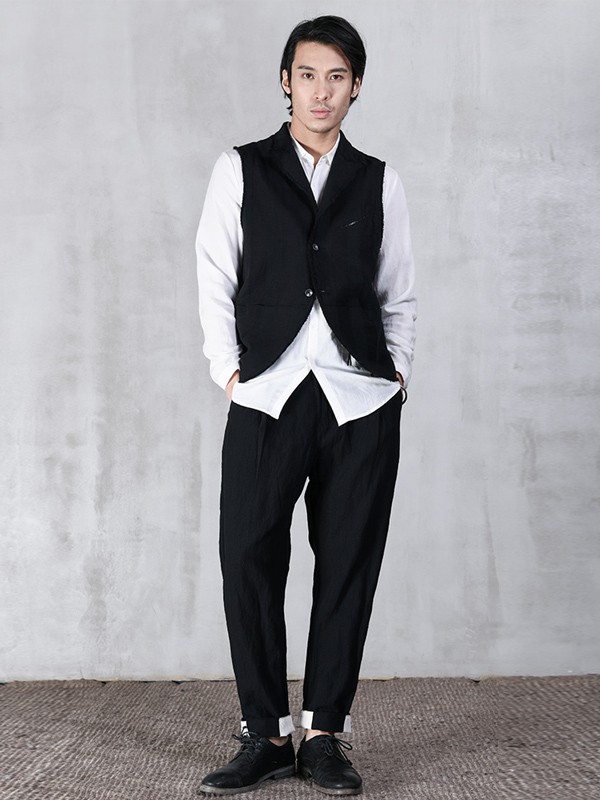 北纬30度男装2022秋冬季白色衬衫