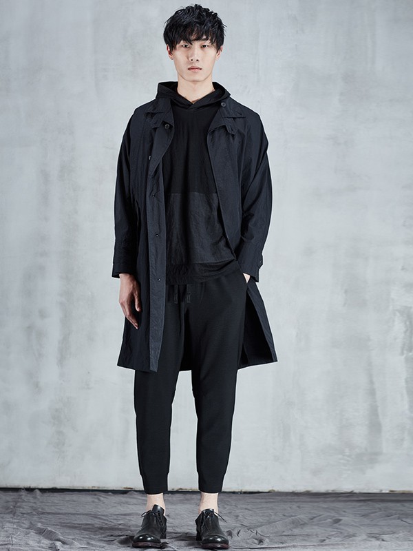 北纬30度男装2022秋冬季黑色长裤