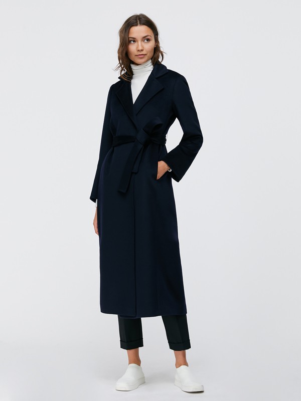 MAX&CO.女装2022秋冬季黑色大衣