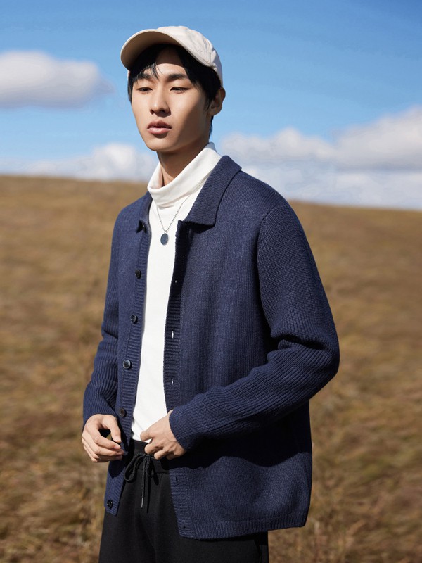 吾格2021秋冬季白色毛衣