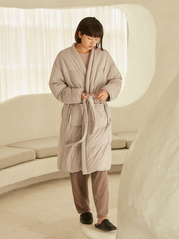 朵朵可可内衣2021秋冬季灰色家居服