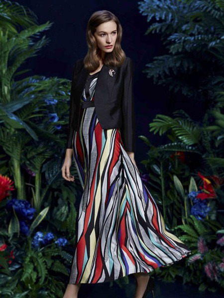 欧柏帝姿女装2022春夏季白色连衣裙