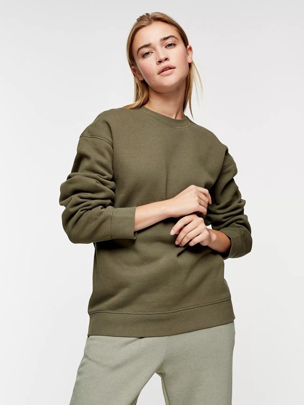 topshop2022秋冬季绿色T恤