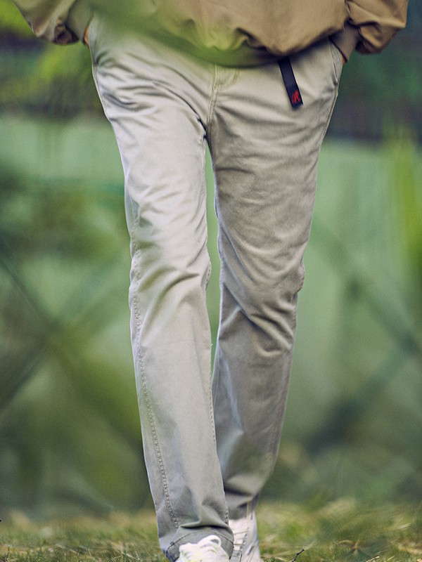 Gramicci2021秋冬季米色长裤