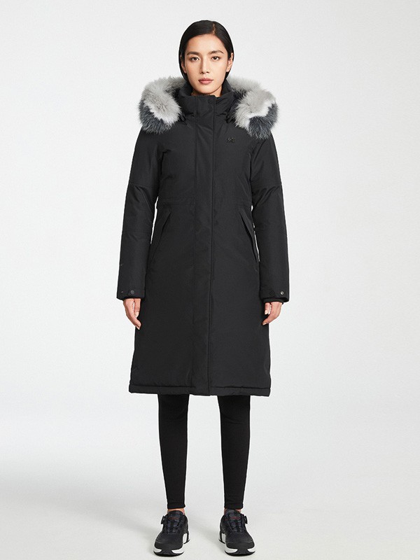 kolonsport运动装2021秋冬季黑色棉服