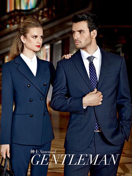 圣凯诺2022春夏季黑色西装