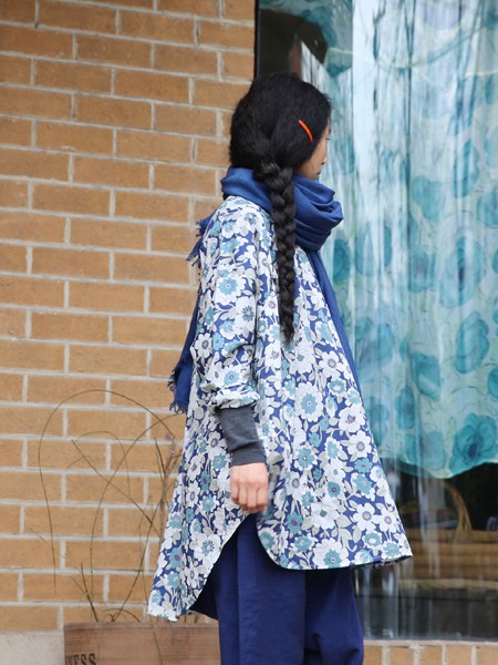 布言布语女装2022春夏季白色上衣