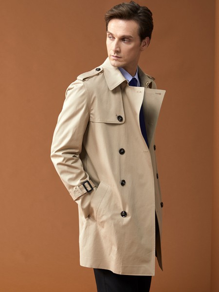 拉雅2022春夏季卡其色风衣