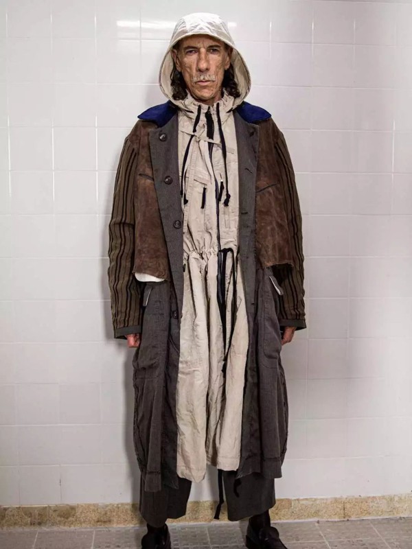 ZiggyChen休闲装2022春夏季棕色外套