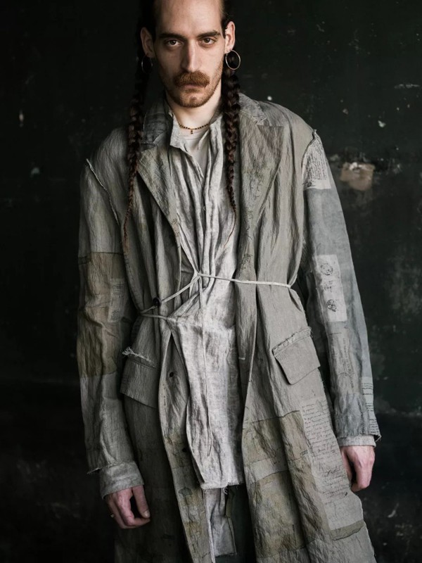 ZiggyChen休闲装2022春夏季白色衬衫