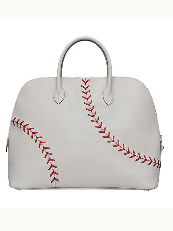 爱马仕2022白色手提包