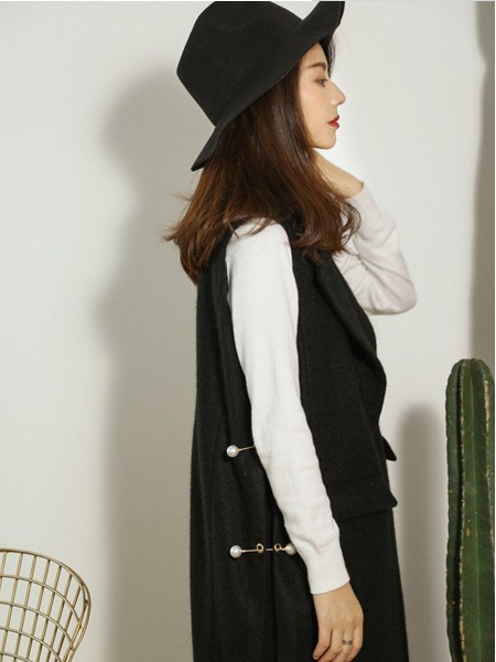 她思女装2021秋冬季白色T恤