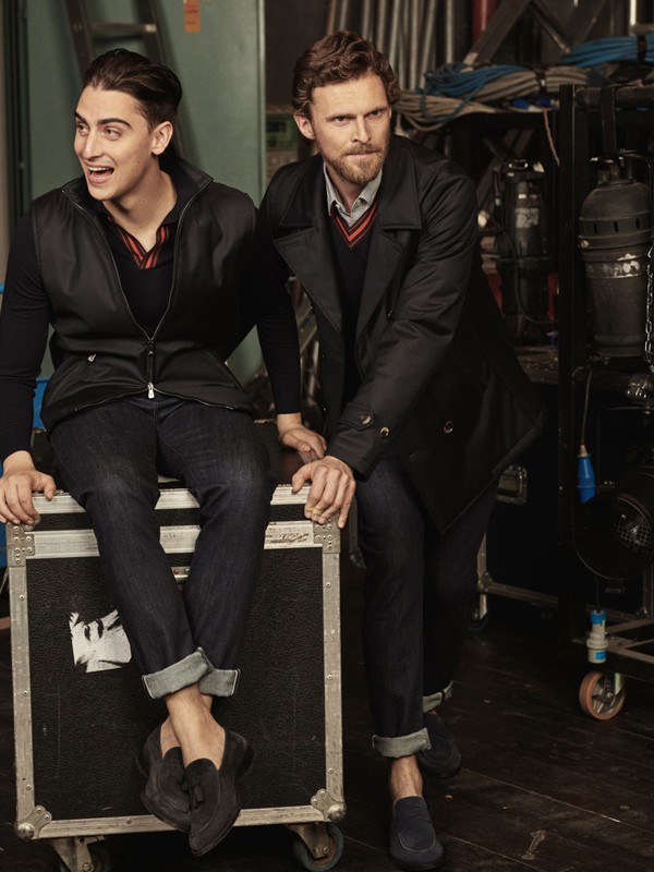 ISAIA2021秋冬季黑色长裤